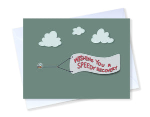 Love Bugs, Speedy Recovery Get Well Card