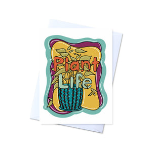 Plant Life, Greeting Card