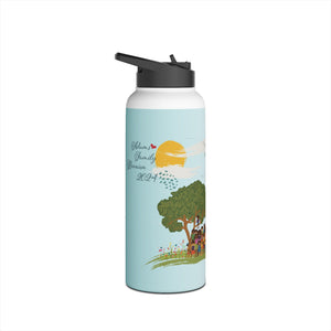 Adams Family Reunion, Keepsake Stainless Steel Water Bottle, Standard Lid 32oz.