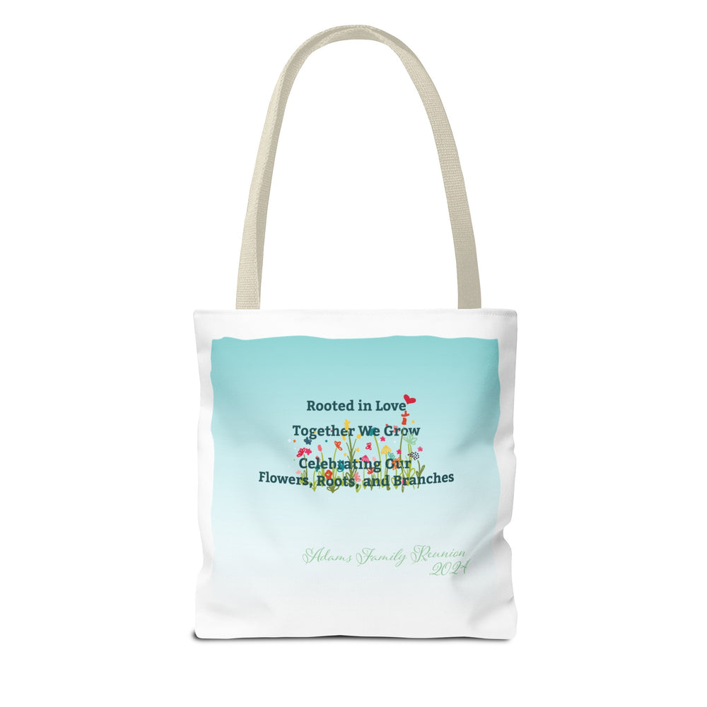 Adams Family Reunion Tote, White