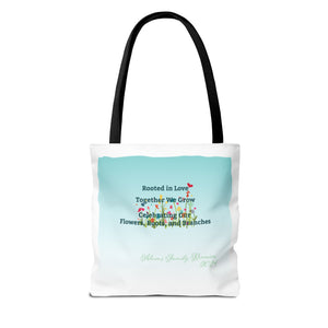 Adams Family Reunion Tote, White