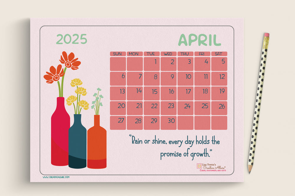 April 2025 Calendar