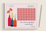 April 2025 Calendar