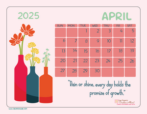 April 2025 Calendar