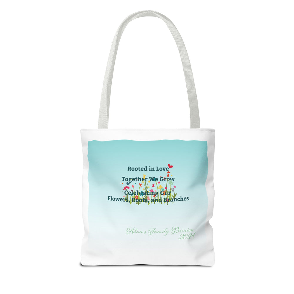 Adams Family Reunion Tote, White