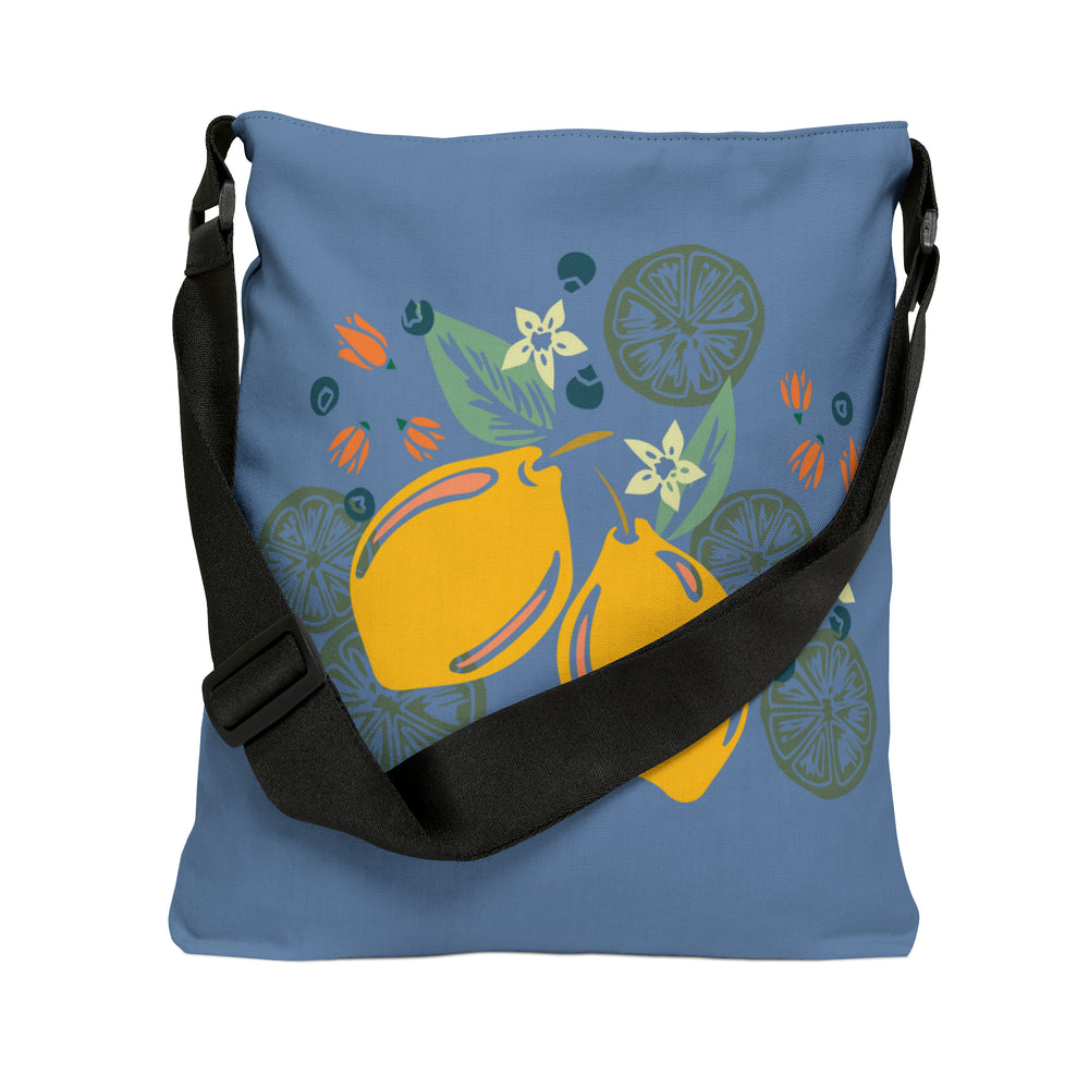 Citrus Grove Adjustable Tote Bag
