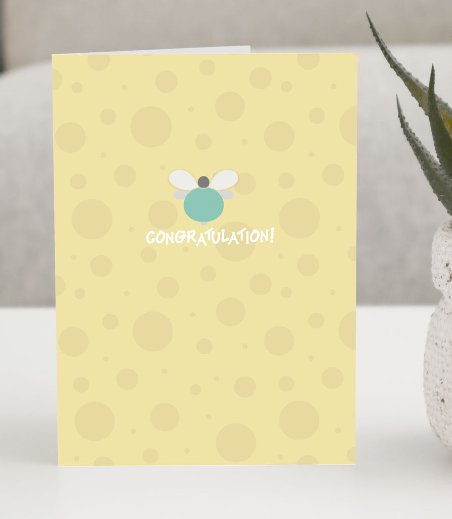 Baby Bugs, CONGRATULATION Card – Creative Allure