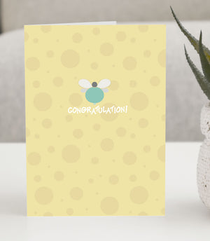 Baby Bugs, CONGRATULATION Card