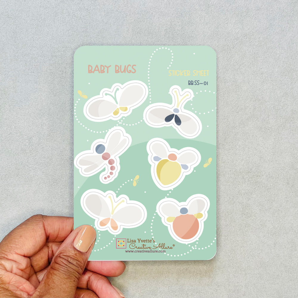Baby Bugs Sticker Sheet Series 1