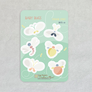 Baby Bugs Sticker Sheets Series 1