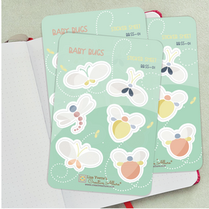 Baby Bugs Sticker Sheets Series 1