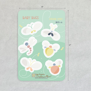 Baby Bugs Sticker Sheets Series 1