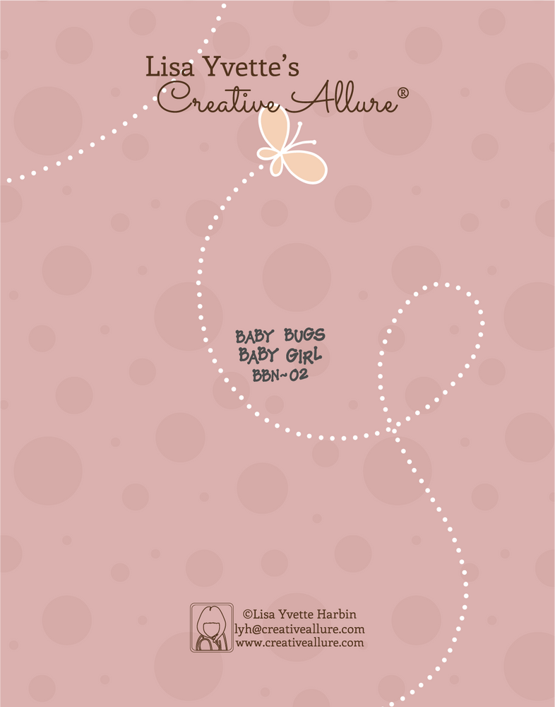 Baby Bugs, Baby Girl Card