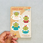 Frogtastic Friends Sticker Sheet 02