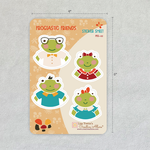 Frogtastic Friends Sticker Sheet 02