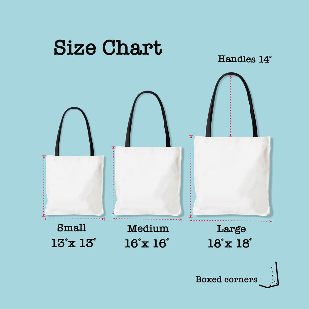 Adams Family Reunion Tote, White