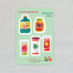 I've Got a Pill for That! Sticker Sheet