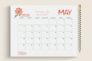 MAY 2025 Calendar