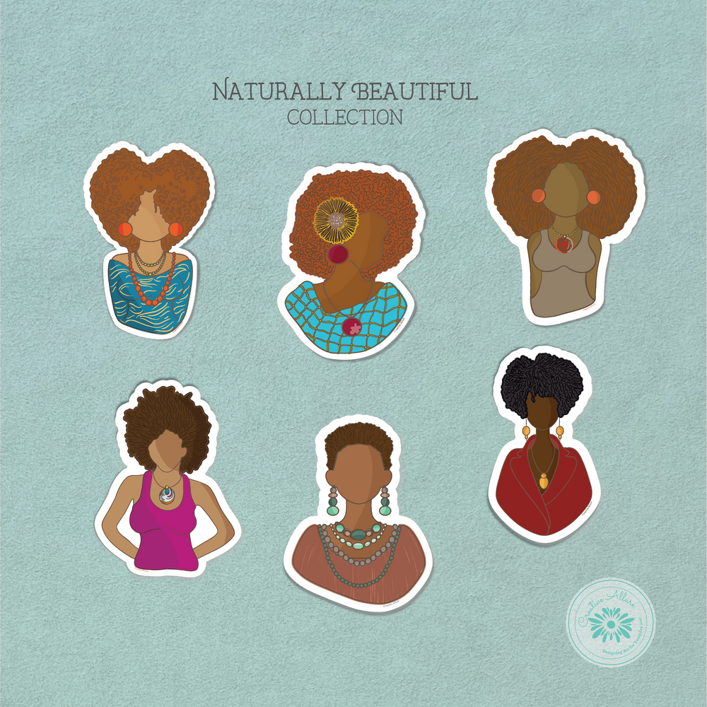 Naturally Beautiful, "Genuine" Sticker