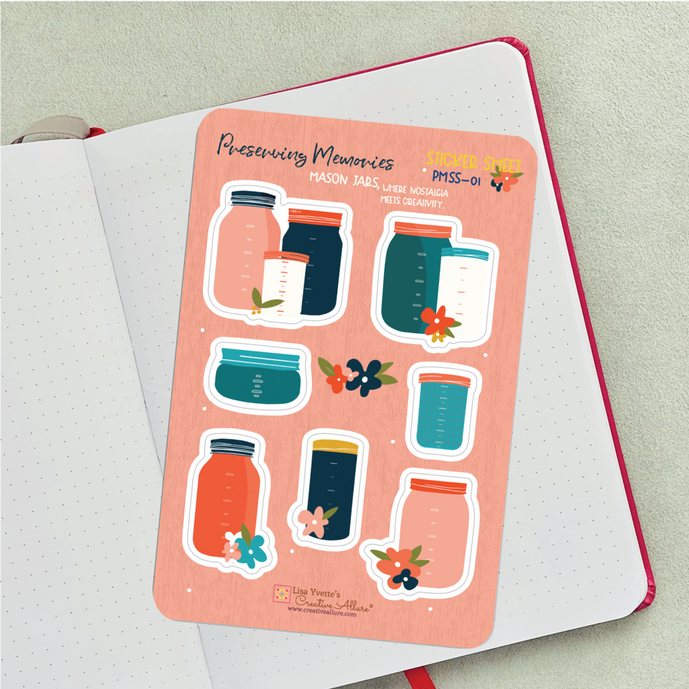 Perserving Memories Sticker Sheet