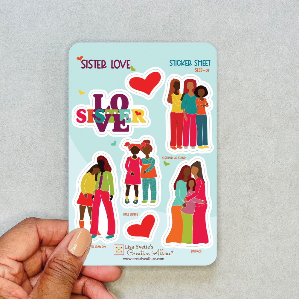 Sister Love Sticker Sheet