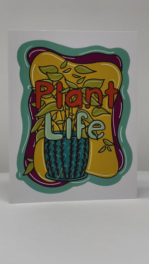 
            
                Load and play video in Gallery viewer, &amp;quot;Peace, Love, and Plants&amp;quot; Greeting Card | Plant Lover Gift
            
        