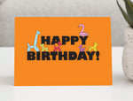 Balloon Animals II Birthday Card