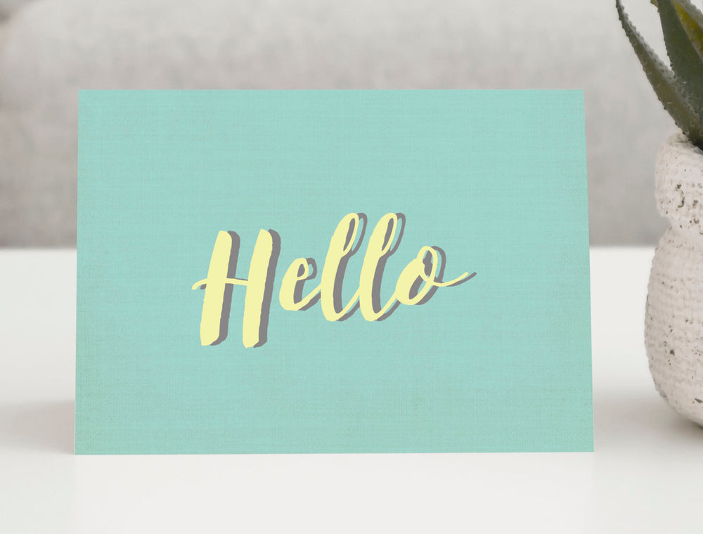 Greeting-Card-with-the-text-Hello