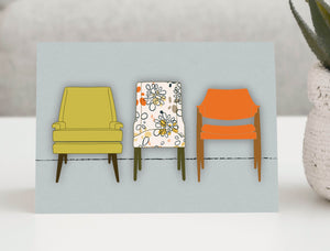 Greeting-Card-with-mid-century-modern-style-chairs