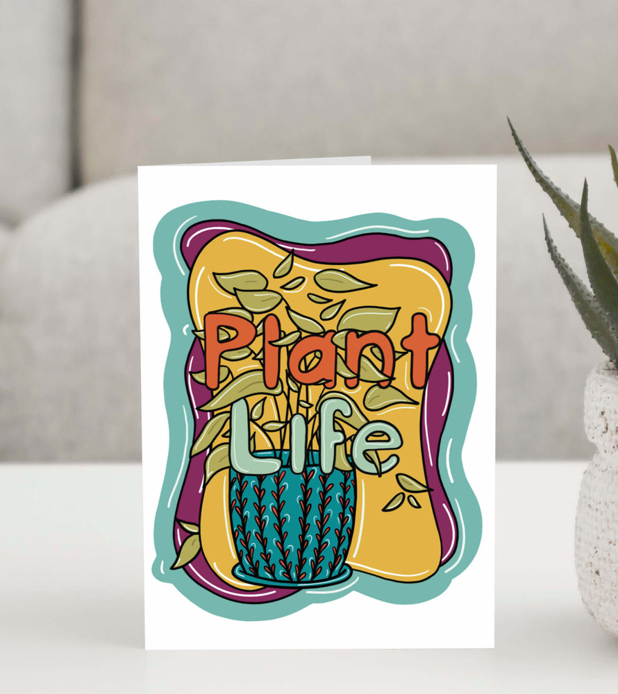 Plant Life, Greeting Card