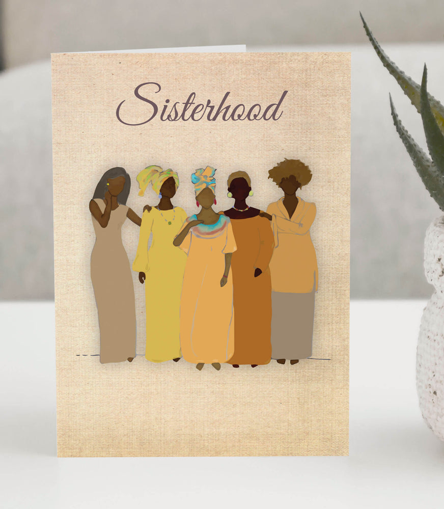 Greeting-Card-with-five-African-American-women